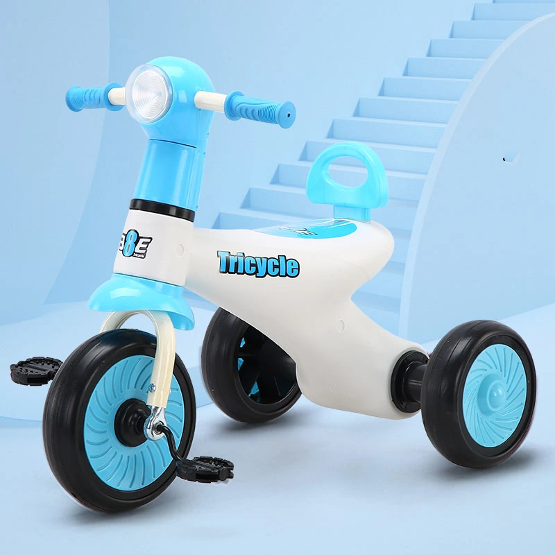 Factory Wholesale Children′ S Toys Safety Foam Wheel 3 Wheels Metal Steel Kids Tricycle