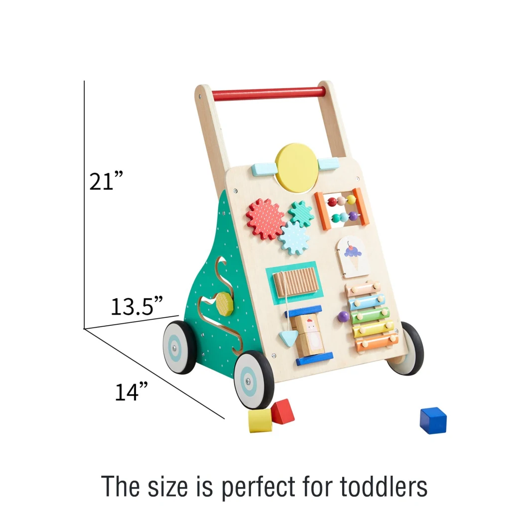 Wholesale Toy Manufacturer Supplier Factory Wooden Baby Walker Toy Wooden Toys