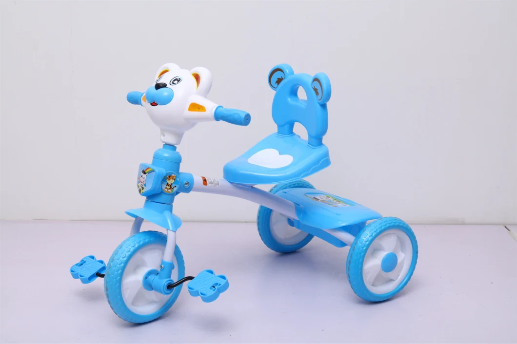 Plastic Kids Tricycle Cartoon Head Design for Children Ride on