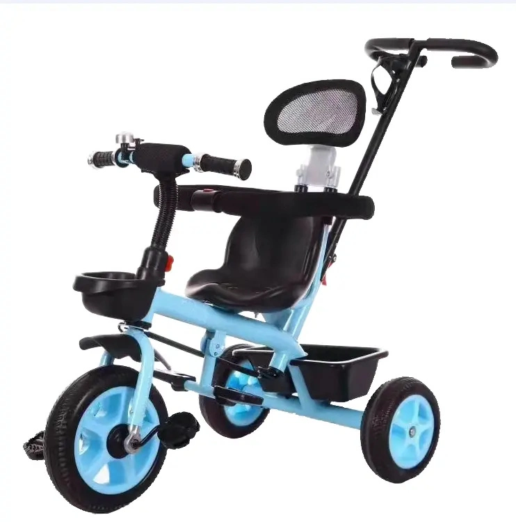 Multi-Functional Children Tricycle with Pedal Three Wheels Baby Car 3 in 1 Kids Tricycles Factory Wholesale Price Baby Car