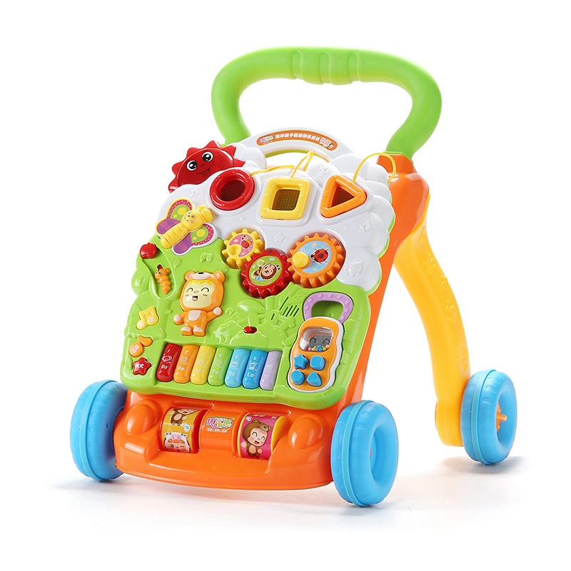 Baby Sit-to-Stand Learning Walker Blue Toy