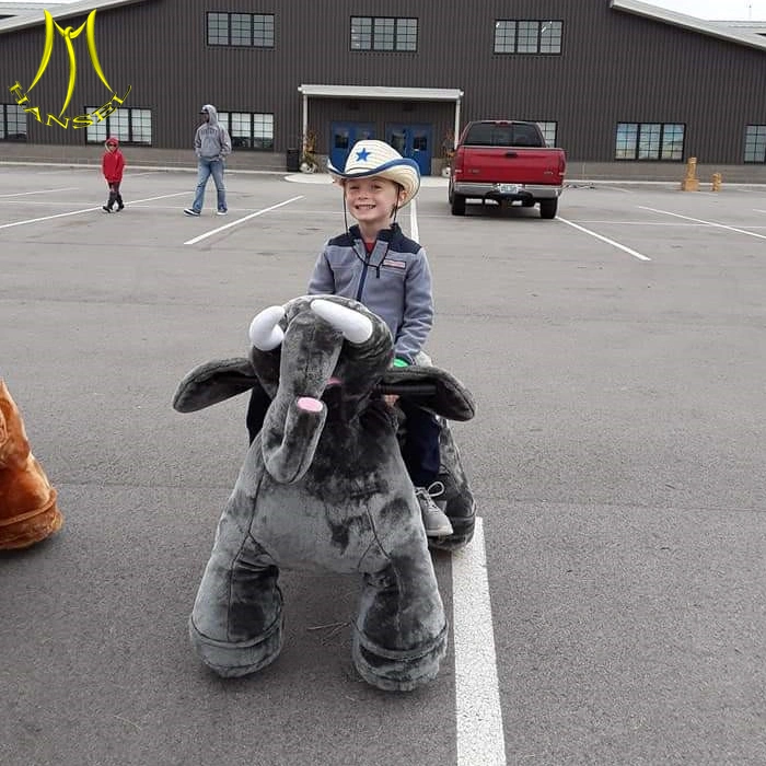 Hansel Amusement Park Children Moving Animal Ride Toy Car