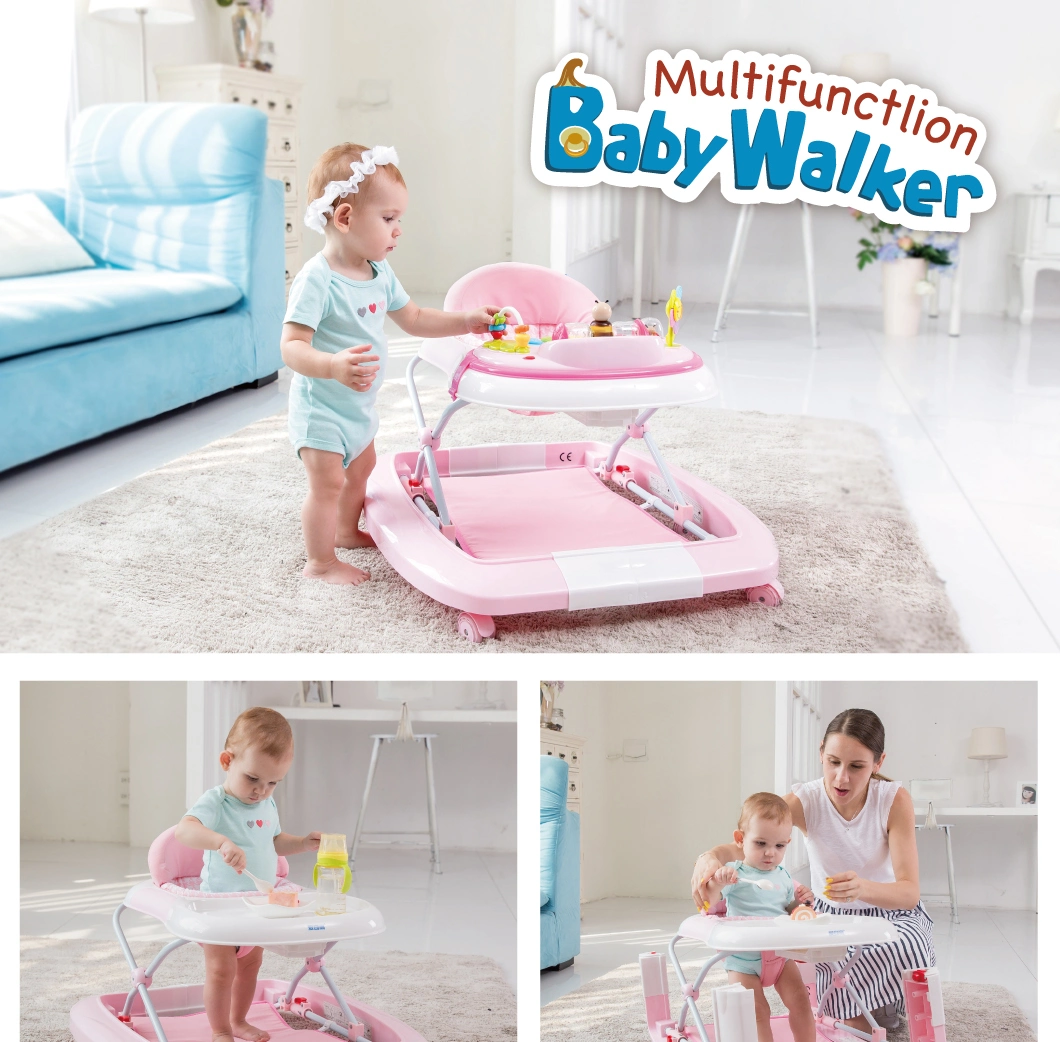 Chinese Lightweight Foldable Rocking Baby Walker