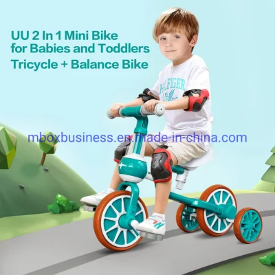 Venta caliente Amazon Baby Balance Bike Minibike y triciclo para bebés y niños pequeños