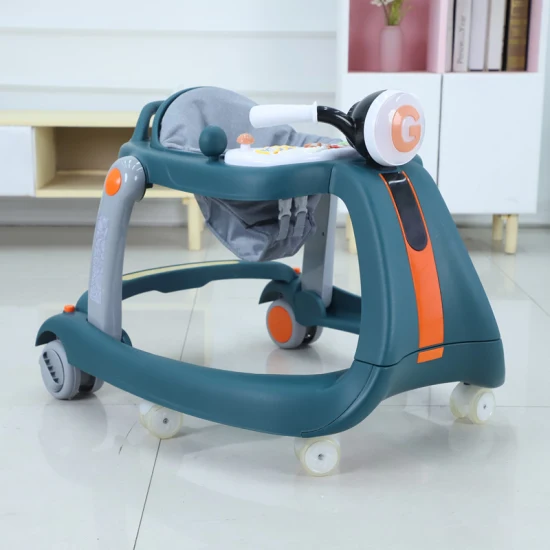 2022 andador sencillo y ligero para bebé/mecedora de mesa Variable juguete andador multifunción/andador musical de 8 ruedas para bebé