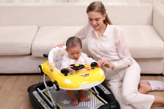 Andador multifuncional para bebés, una llave para cambiar con el coche que se sacude
