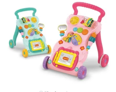 Music Light Baby First Step Learning Walker Baby Toy con juguetes multifunción