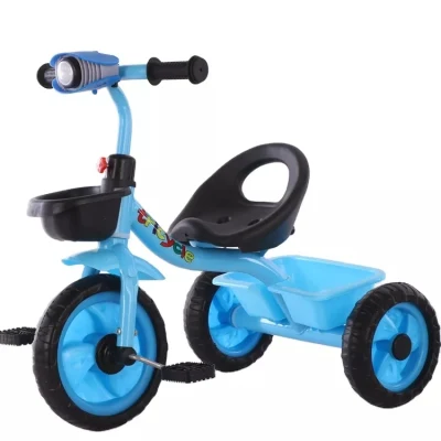 Triciclo de calidad al por mayor de fábrica, cochecito de bebé, triciclo para niños y bebés