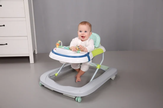 Andador para bebés con ruedas traseras de velocidad ajustable
