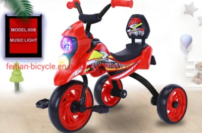 La bici caliente del triciclo del bebé de la venta de China/los niños 3 Whee juega el triciclo del bebé del niño del juguete de la bici del metal
