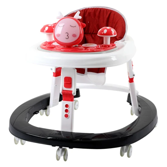 Andador de bebé giratorio multifuncional Andador de bebé simple Andador de moda más nuevo para bebé