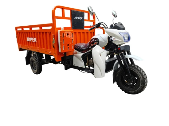 Triciclo de carga con motor refrigerado por agua de un solo cilindro de 200 cc/motocicleta de tres ruedas