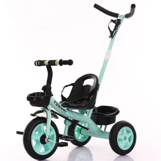Triciclo multifuncional para niños con pedal Tres ruedas Coche de bebé 3 en 1 Triciclos para niños Precio al por mayor de fábrica Coche de bebé